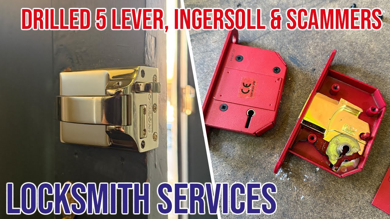 День из жизни слесаря ​​&mdash; услуги слесаря ​​(сверление 5 сувальд, сдача Ingersoll и мошенники)
