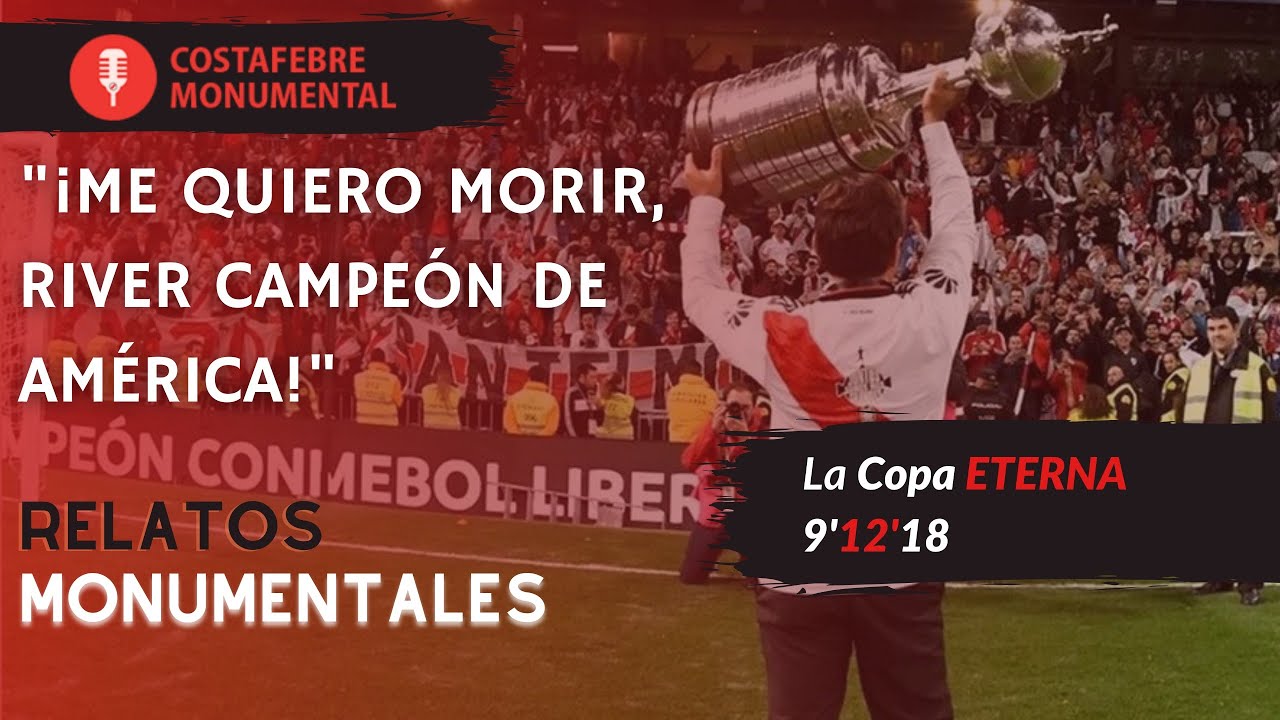 River 3 Boca 1🏆 Relato Completo Costa Febre en Madrid 9/12/18 🎙️