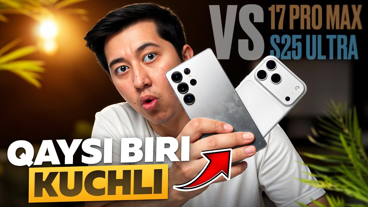 iPhone 17 Pro Max vs Samsung Galaxy S25 Ultra | QAYSI BIRI ZO'R