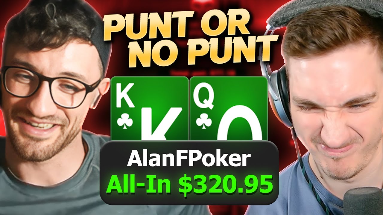 AlanFPoker Defends TORCHING MONEY with Mass Data Analysis?! | Punt or No Punt?! with @ShoveItOrLoveIt