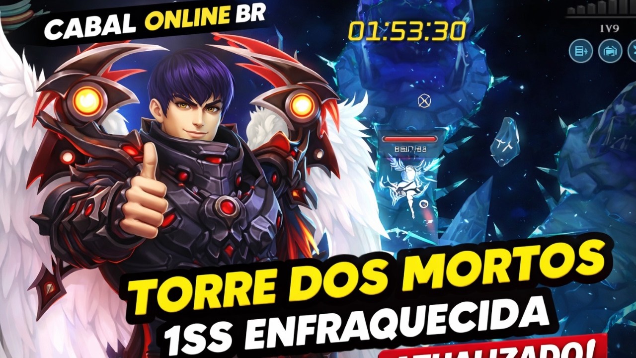 Cabal Online BR  Torre dos Mortos 1SS Enfraquecida Atualizado