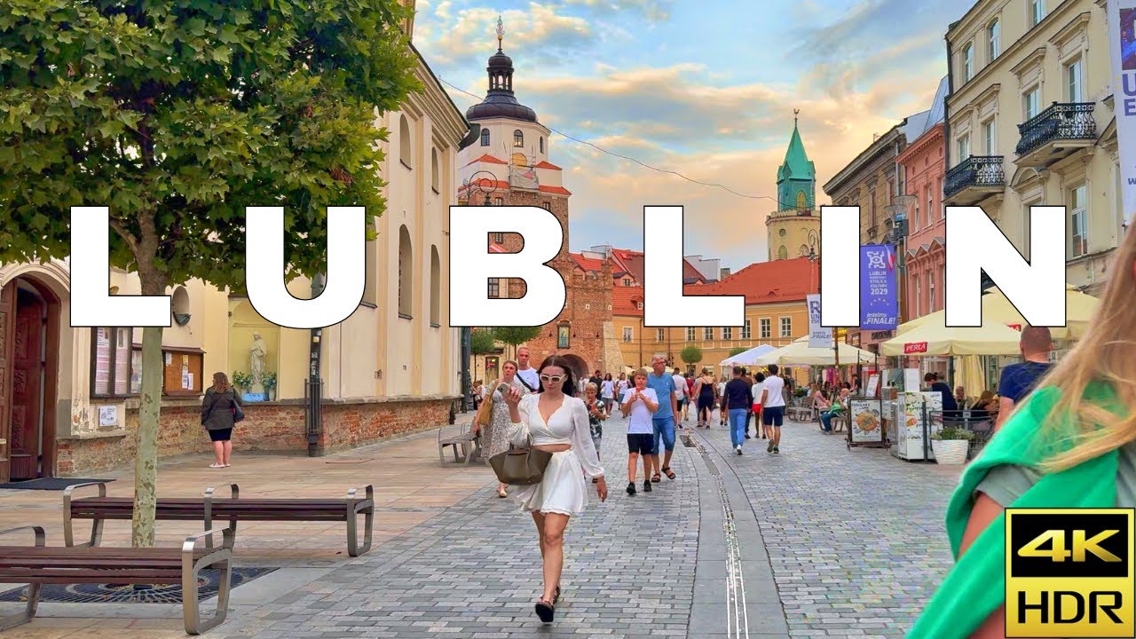 POLAND 2024 🇵🇱 | The Charming City of Lublin! | 4K HDR