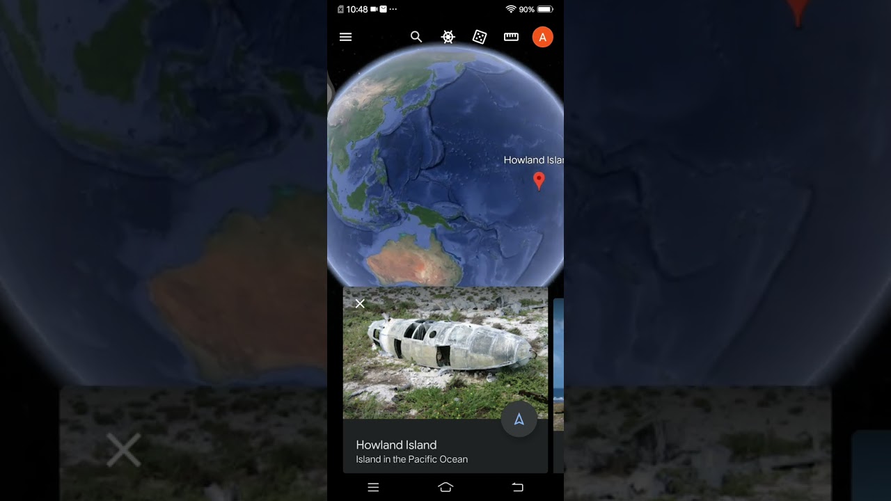 How To Find Howland Island In Google Earth