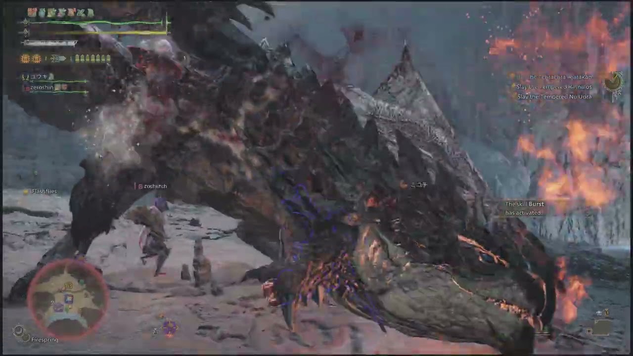 mhwilds 2026-01-21 Tempered Seregios, etc., Investigation by gunlance