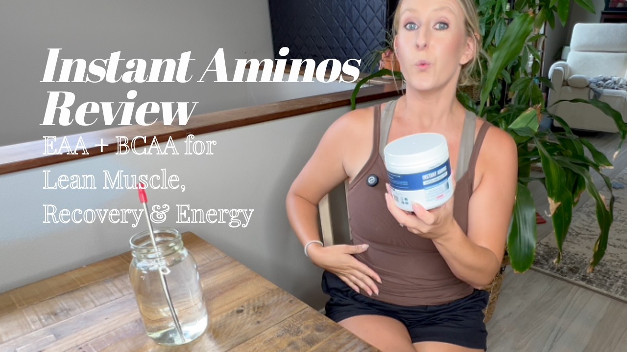 Why I Take Instant Aminos Daily | Muscle Growth, Recovery & Healthy Aging