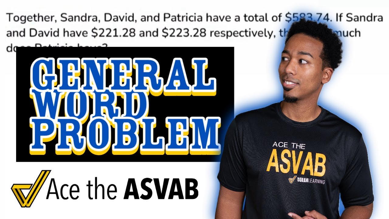 ASVAB Arithmetic Reasoning - Practice Test Question (General Word Problem and Solution)