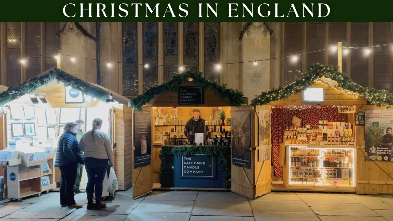 CHRISTMAS SOUNDTRACK | Christmas in The Cotswolds & Bath | Background Christmas Music