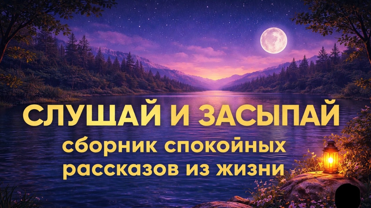 Жизненные истории ПЕРЕД СНОМ! Включай этот аудио рассказ на ночь, и засыпай. Судьба человека на ночь