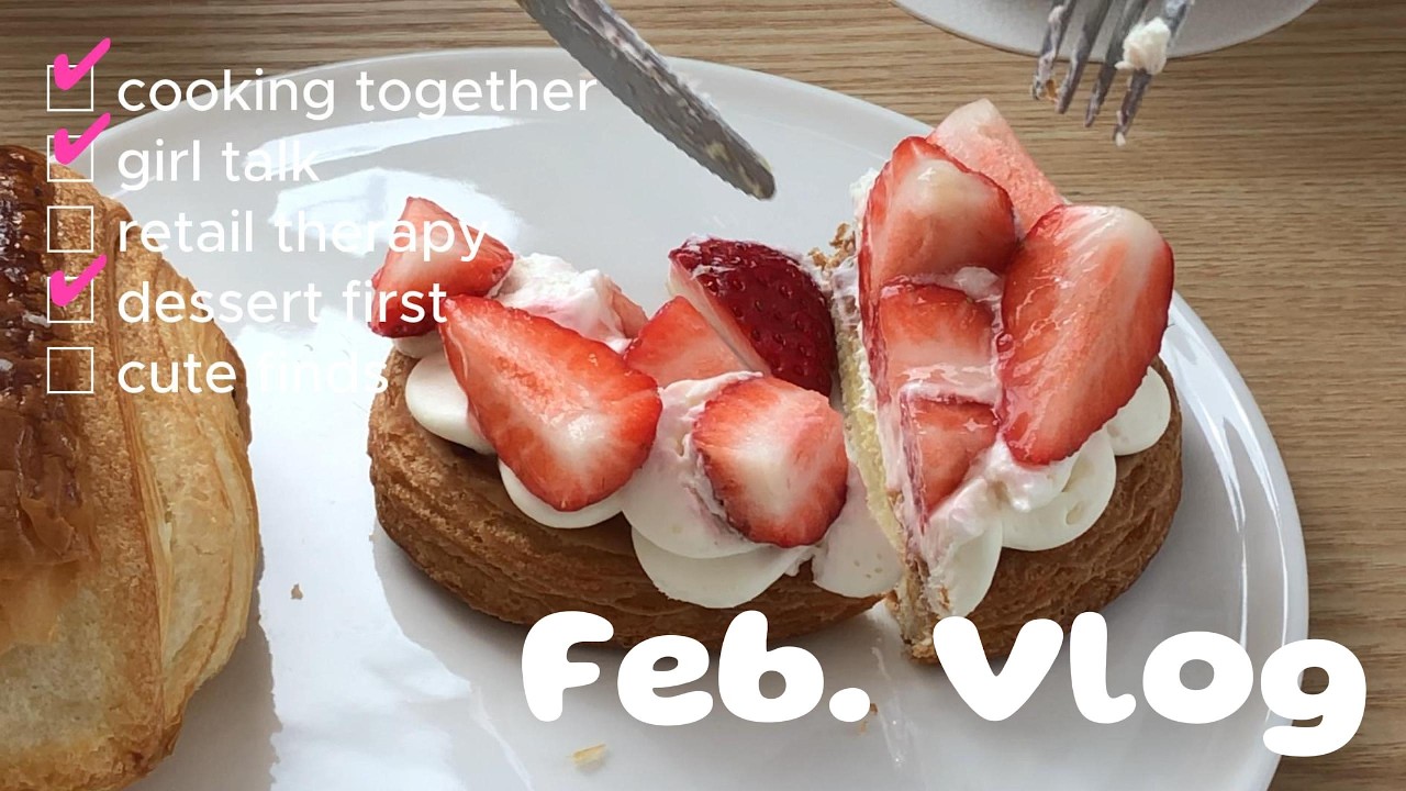Feb. 새복많♡ 연휴 vlog