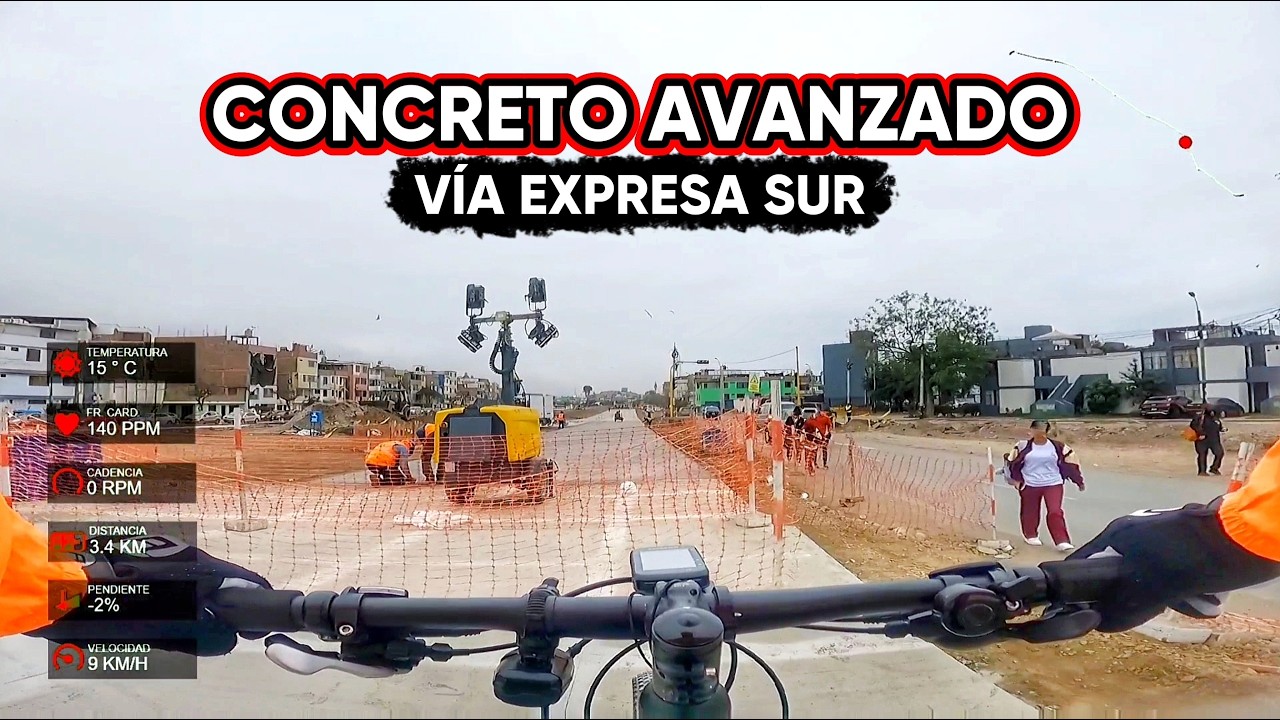 🚧 VÍA EXPRESA SUR | Concreto desde Barranco hasta la Av. Los Próceres