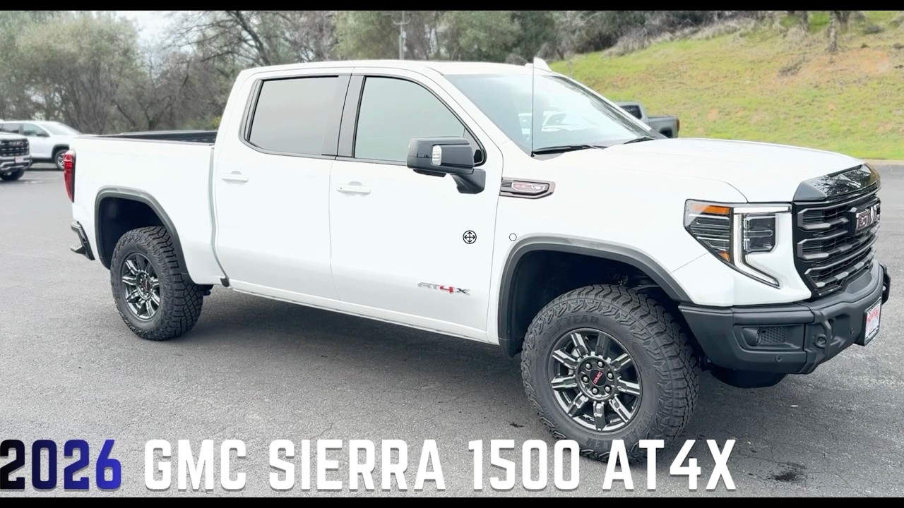 2026 GMC Sierra AT4X