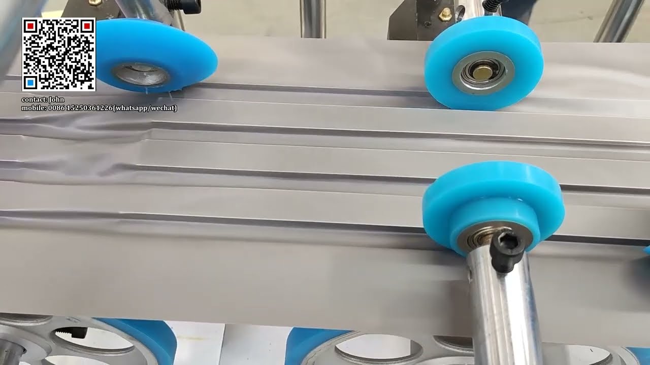 offline cold glue lamination machine for PVC fluted wall panel, PVC great wall panel