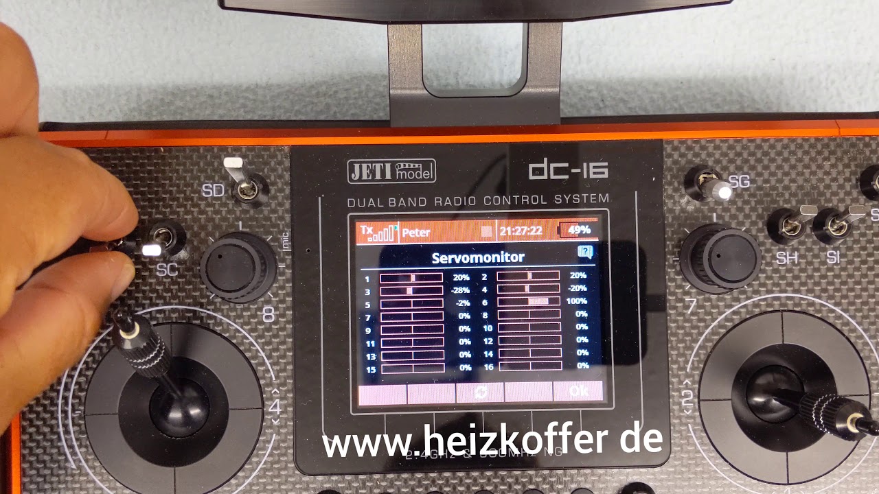 Jeti Duplex DS/DC-Serie Grundsetup Butterfly