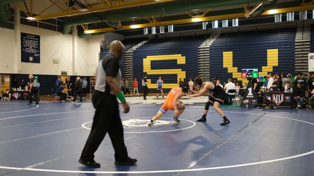 2026 NIAA 5A Southern Regionals - 157 lbs Semifinals (Tristan Johns//BGHS v Ryan Phillips//Liberty)