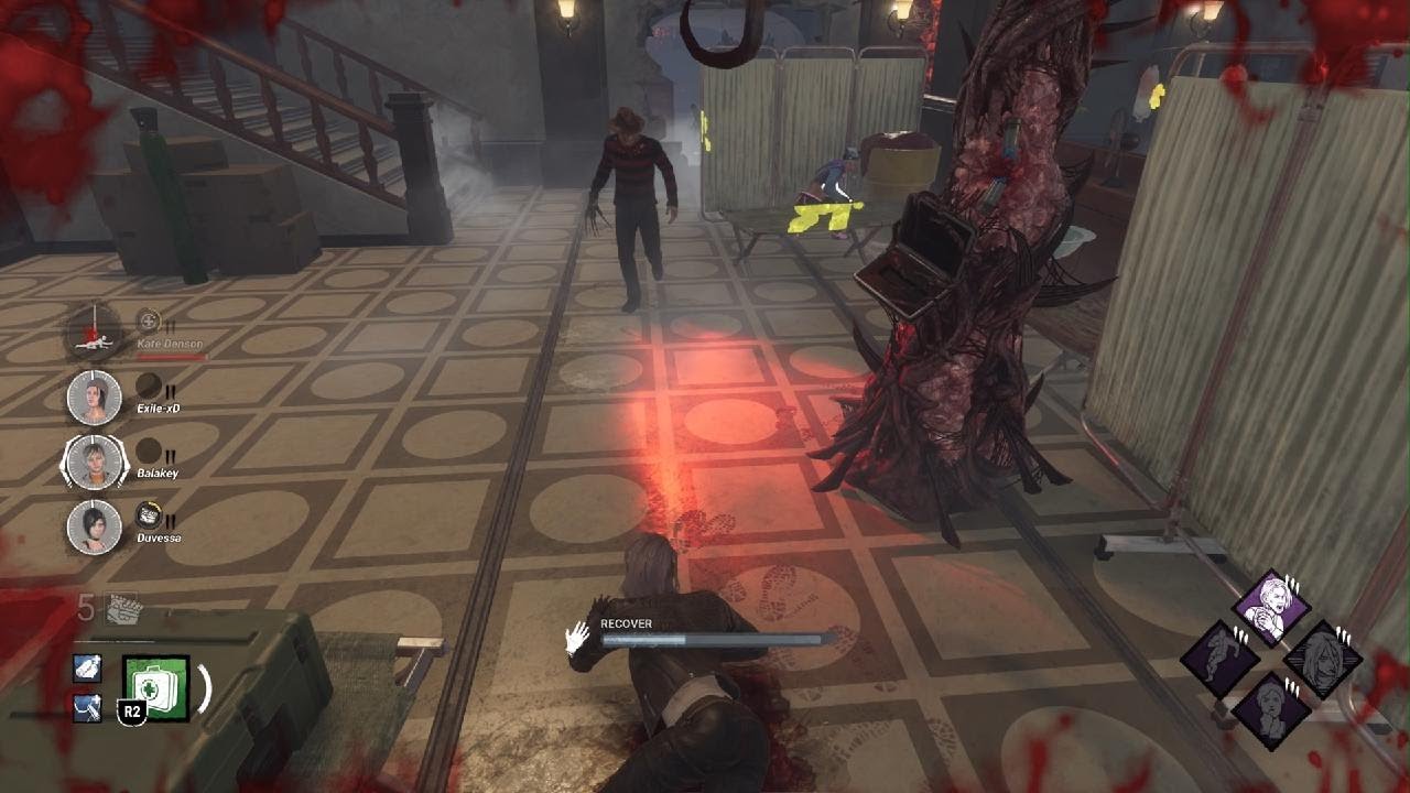 Dead by Daylight Freddy vs Kate and pals