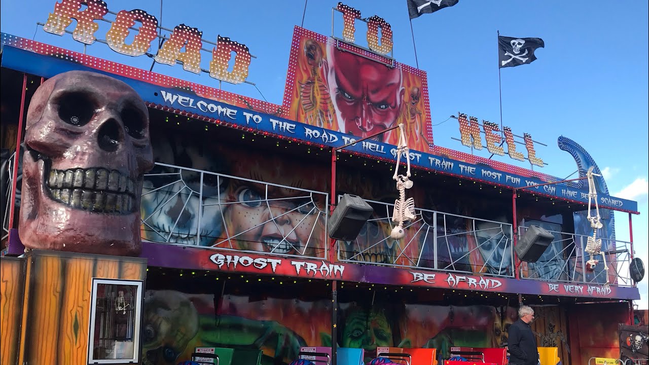 Miller’s Road To Hell Ghost Train - On Ride/ POV