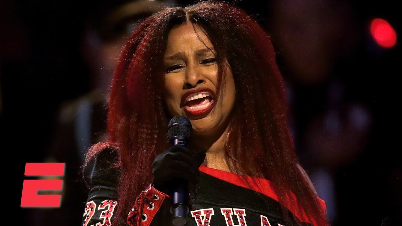 Chaka Khan sings the national anthem at the 2020 NBA All-Star Game | ESPN