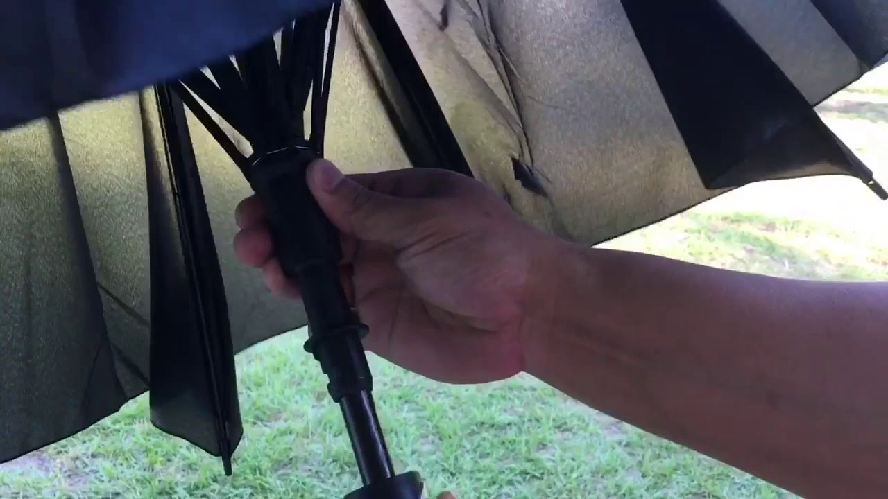 Windproof golf umbrella