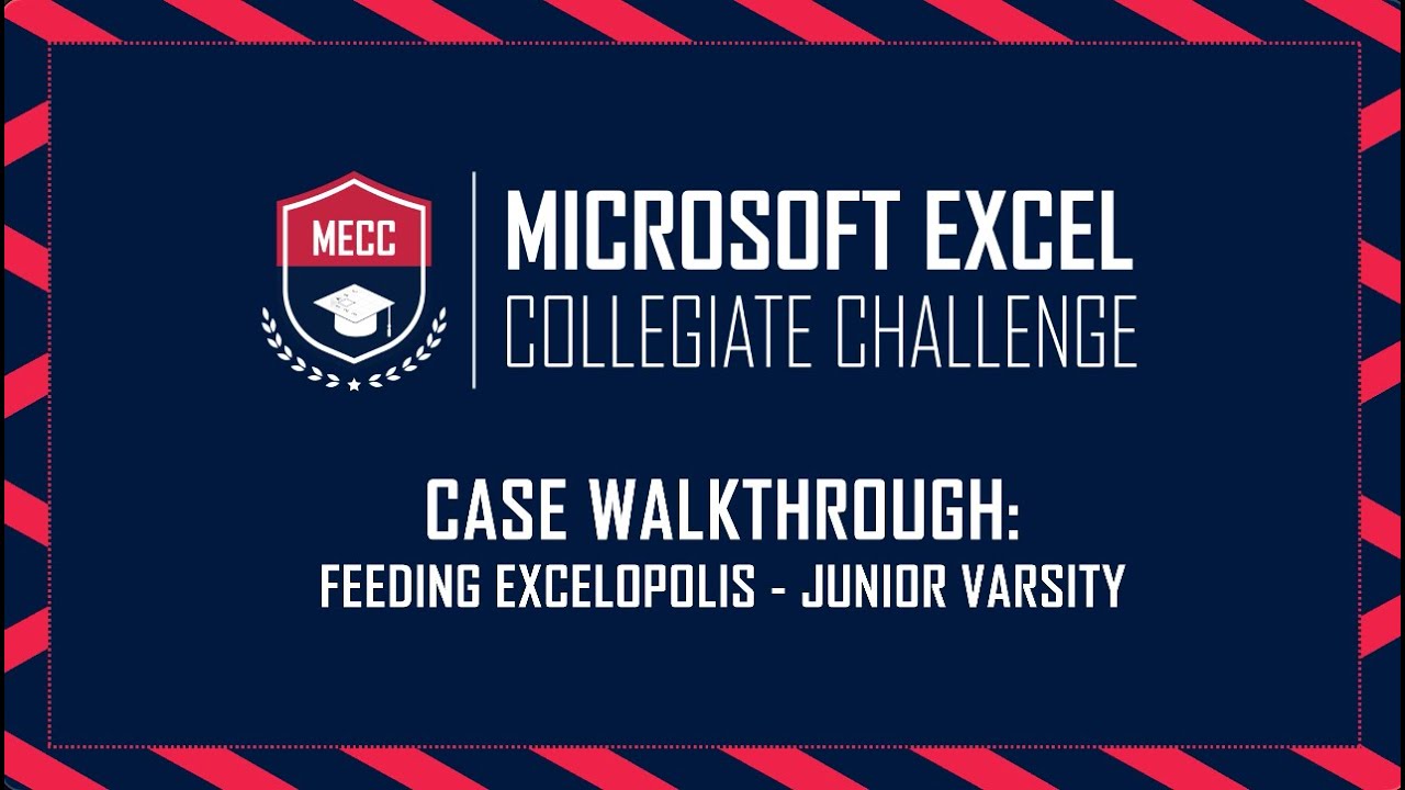 MECC January  Weekend Battle '26 - Walkthrough by Hadyn Wiseman -Feeding Excelopolis (JV)