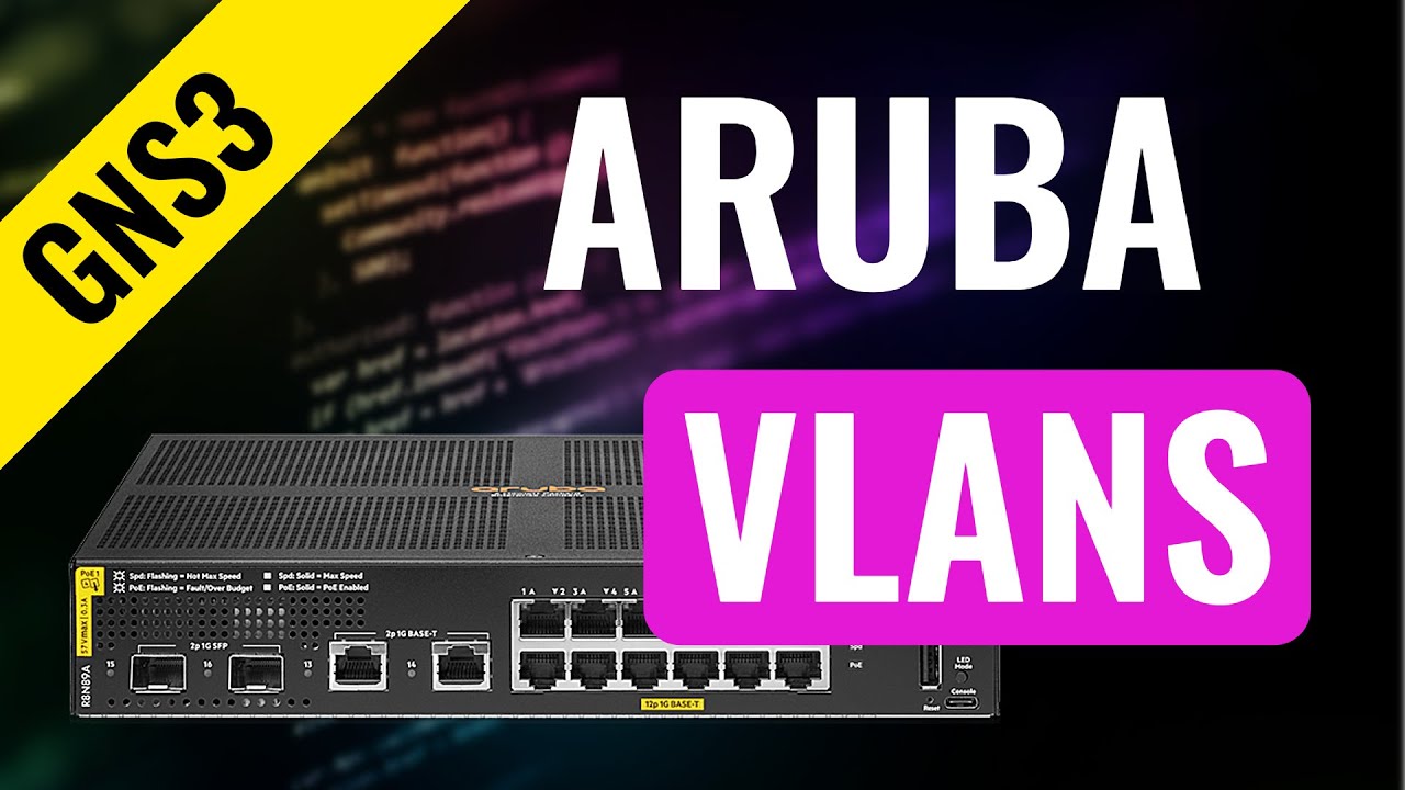 How to Configure VLANs on Aruba Switch (AOS-CX)