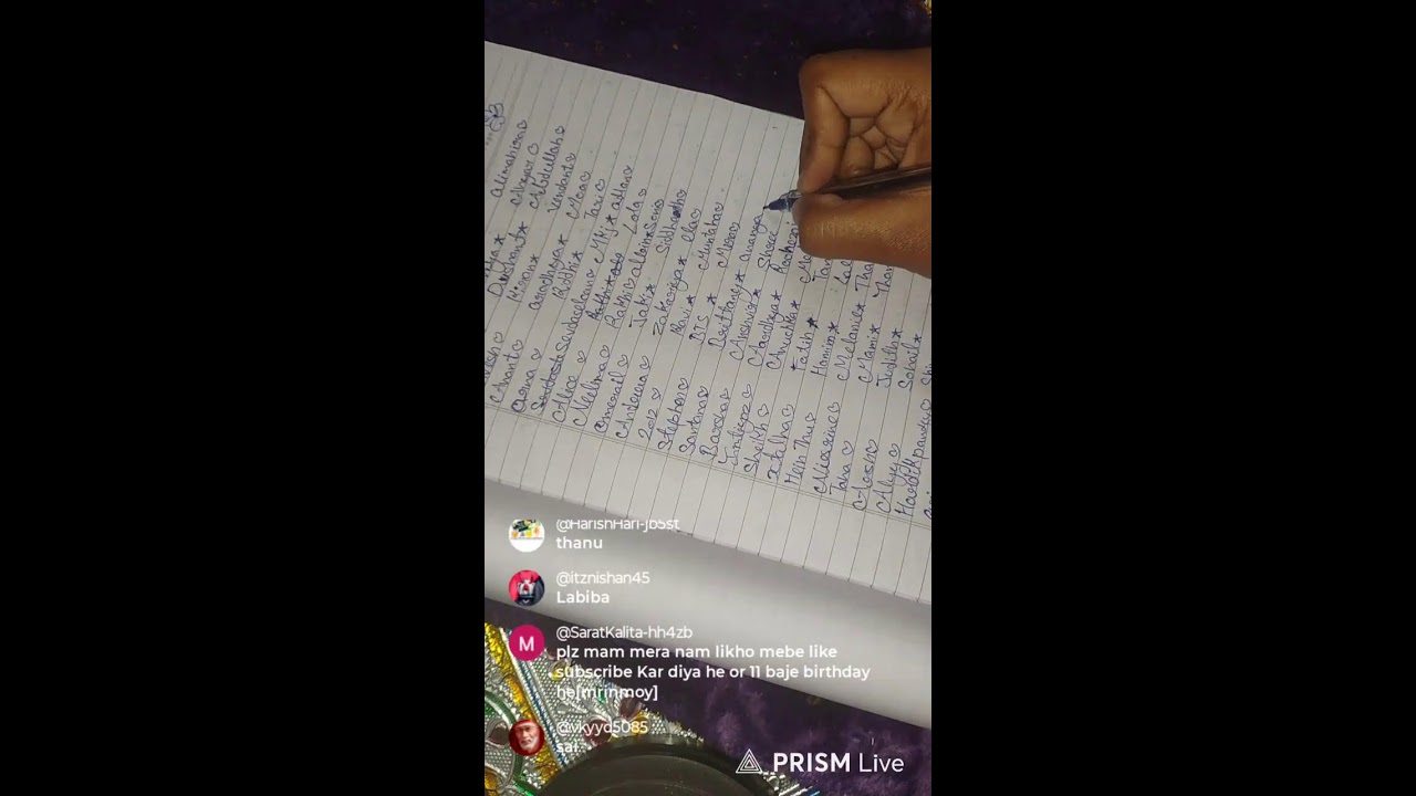 I Made Art With My Name Live!