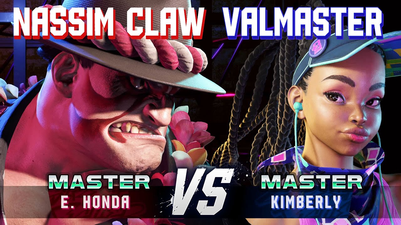 SF6 ▰ NASSIM CLAW (E.Honda) vs VALMASTER (Kimberly) ▰ High Level Gameplay