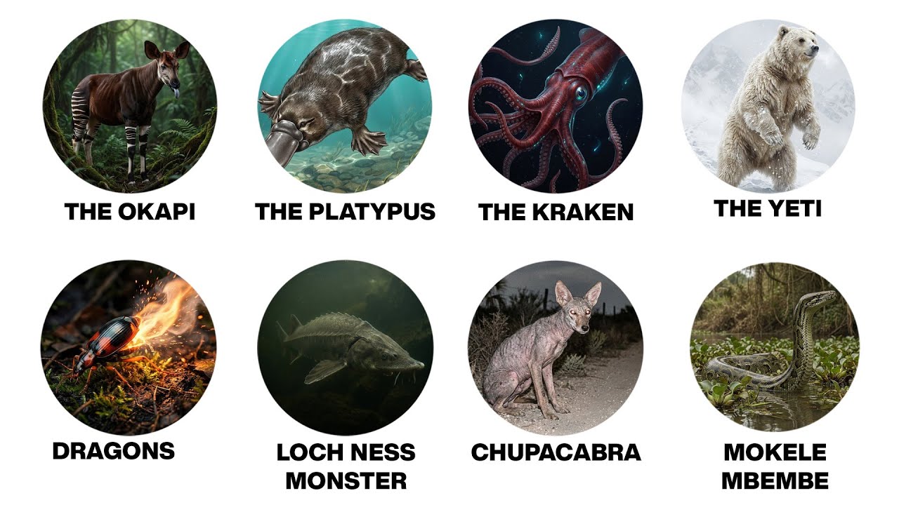 Myths vs Reality Creatures That Turned Out to Be Real  Explained in 15 Minutes