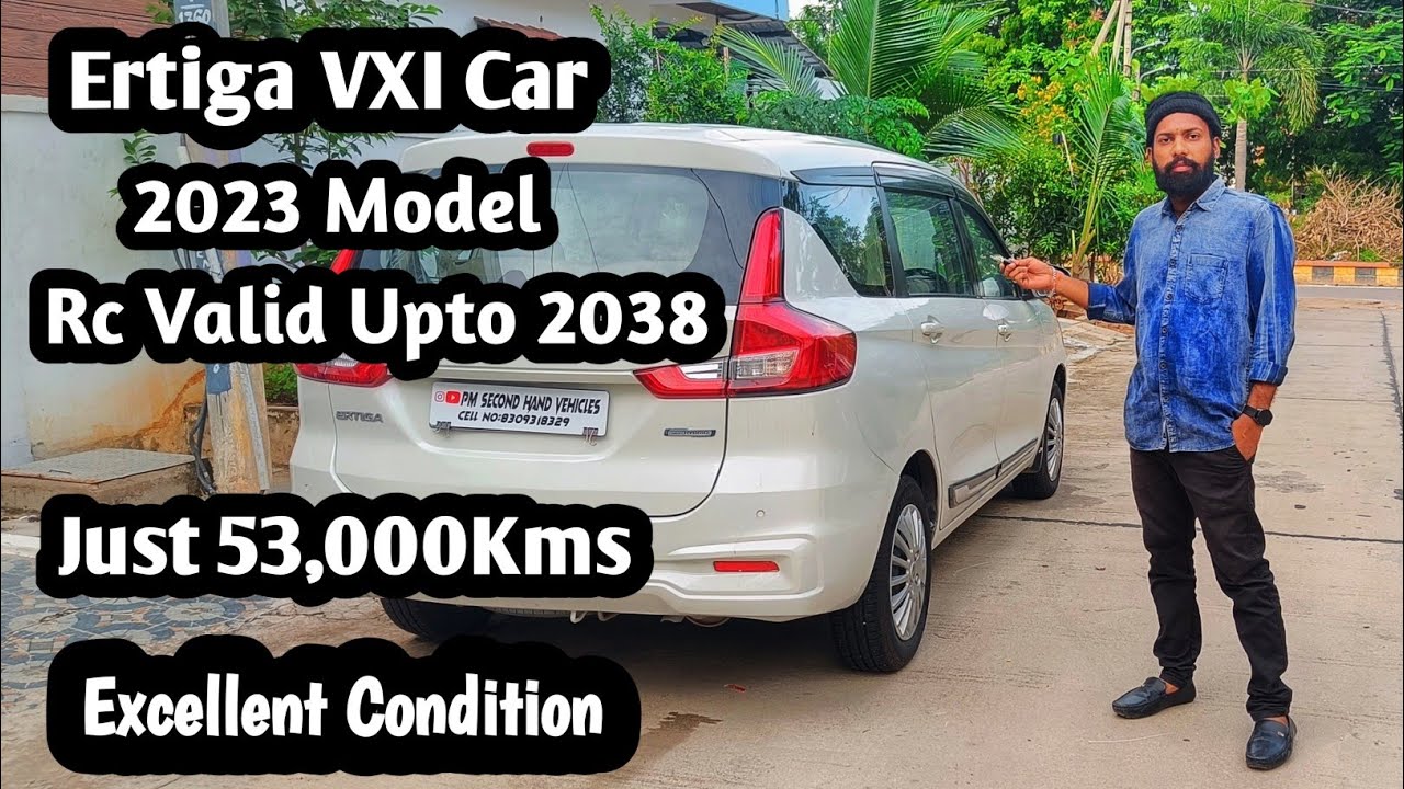 ERTIGA CAR SMART HYBRID 2023 MODEL RC VAILD UPTO 2038 EXTERIOR AND INTERIOR REVIEW...