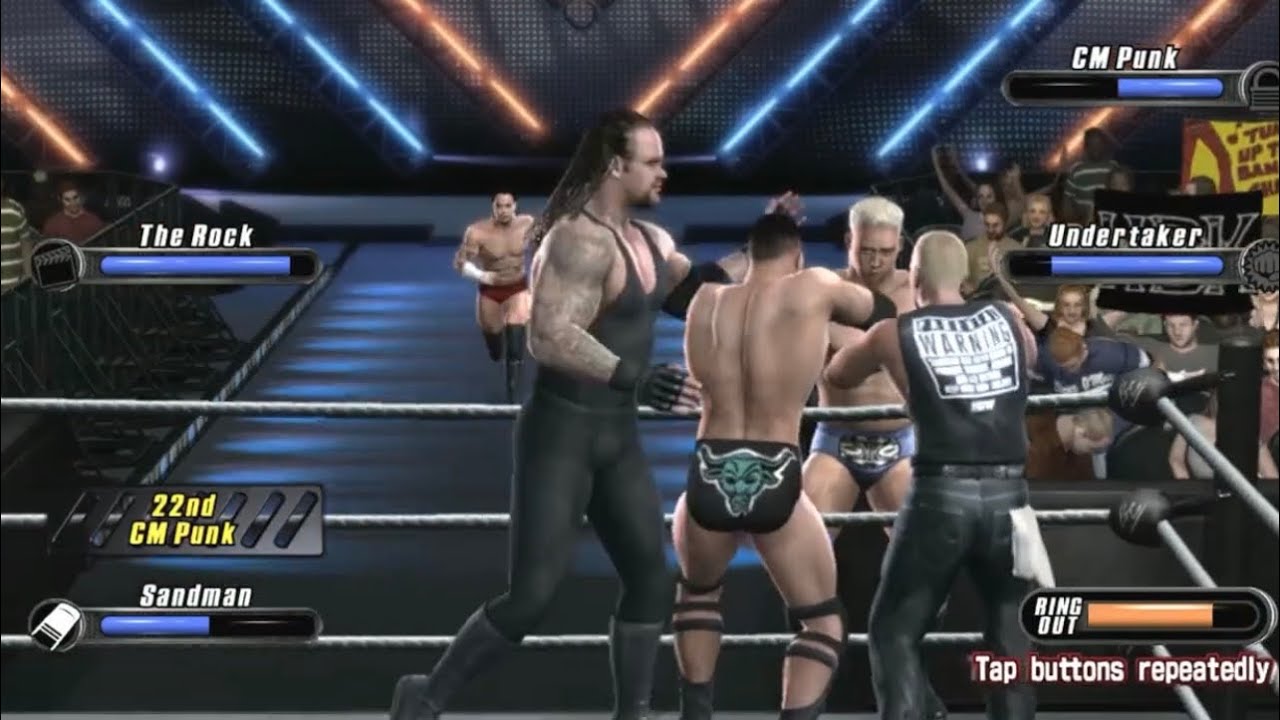 ROYAL RUMBLE SMACKDOWN VS RAW 2008