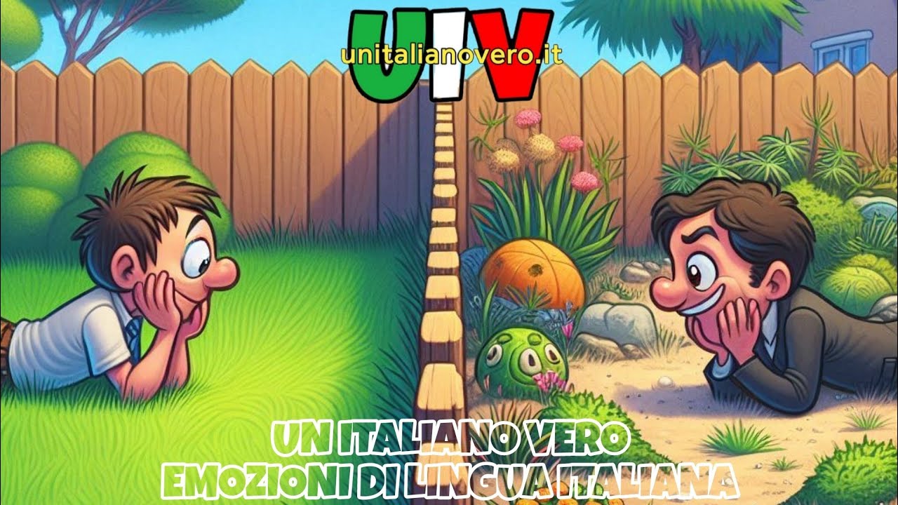 QUI CI SI SALUTA (L'ERBA DEL VICINO È SEMPRE PIÙ VERDE, MA NON SPUTO NEL PIATTO IN CUI MANGIO)  UIV