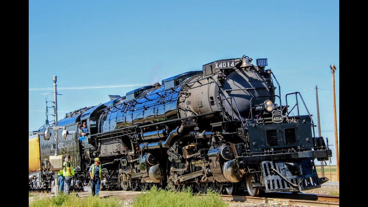 Union Pacific Big Boy 4014 Departs Cheyenne, WY 2024