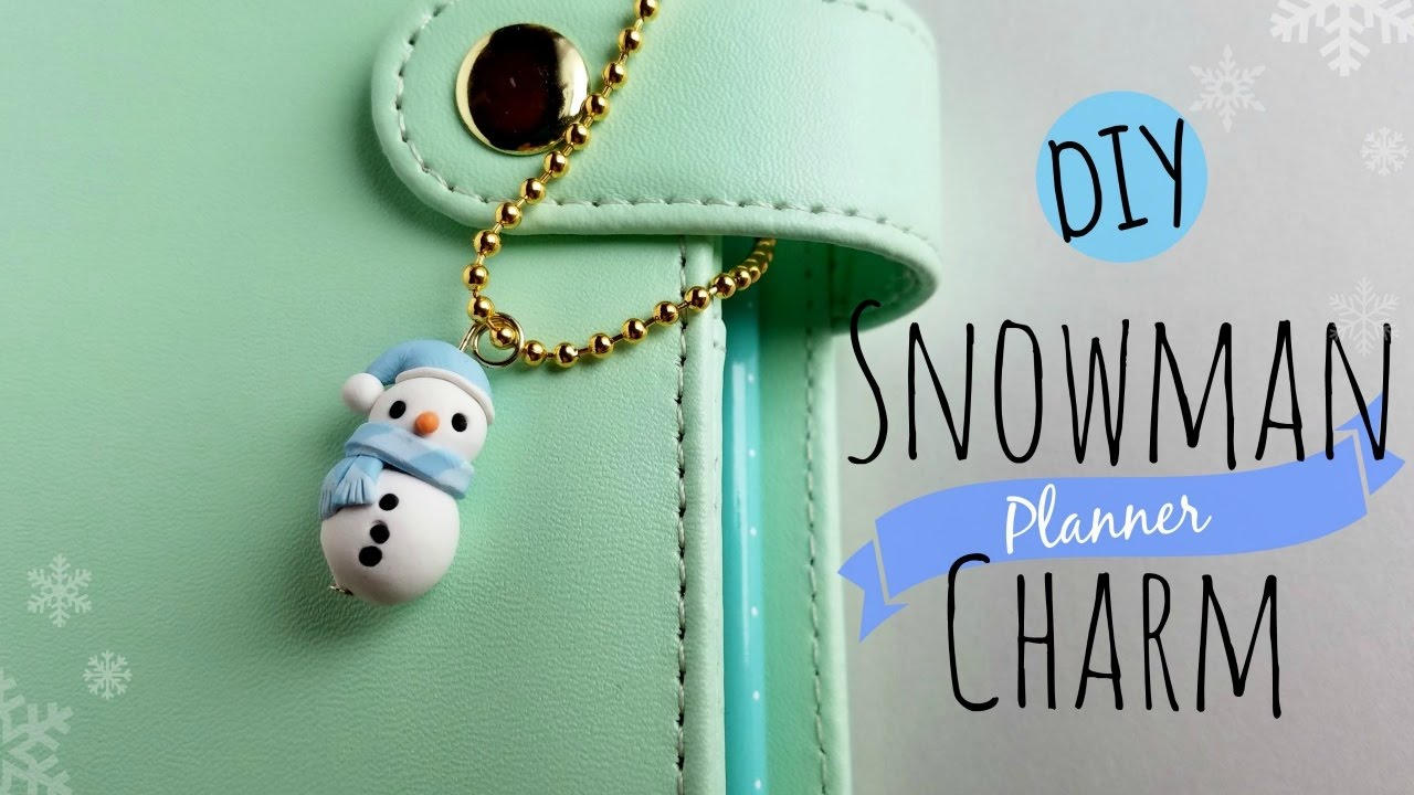 Snowman Planner Charm ~ Collab with Koori Style ~