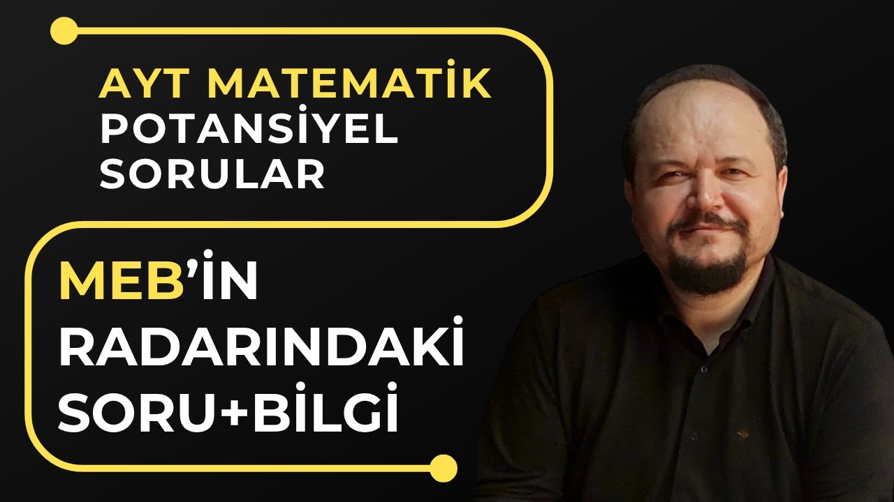 MEB'in Radarındaki İntegral Sorusu | İntegral Soru Çözümü | AYT Matematik