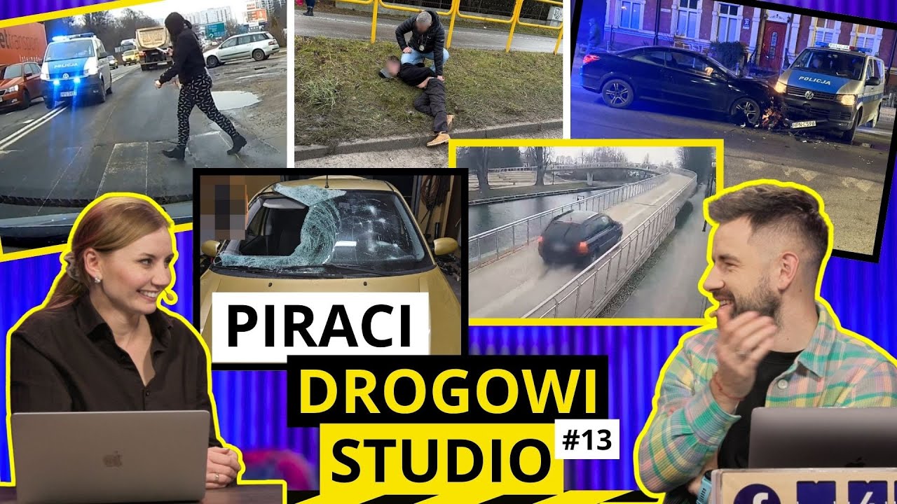🏴‍☠️ PODSUMOWANIE TYGODNIA 🎥 To działo się na polskich drogach | Piraci Drogowi STUDIO #13