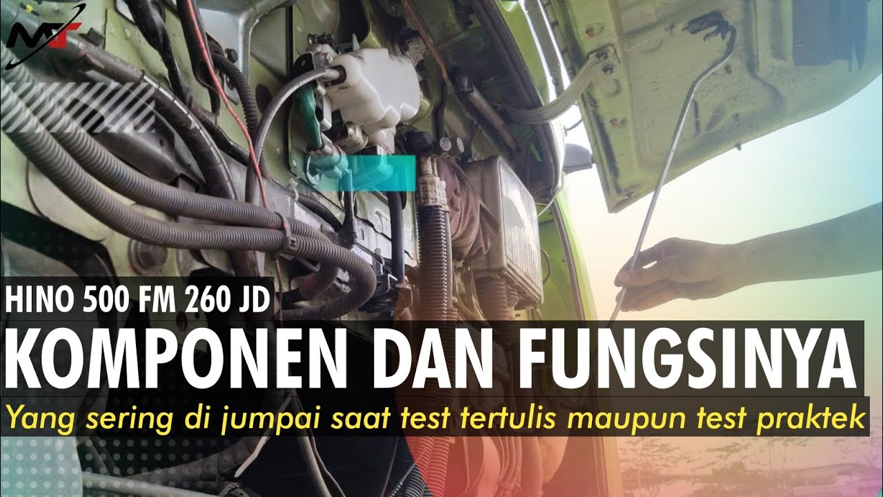 Полное объяснение функций компонентов в #HINO500 FM 260 JD