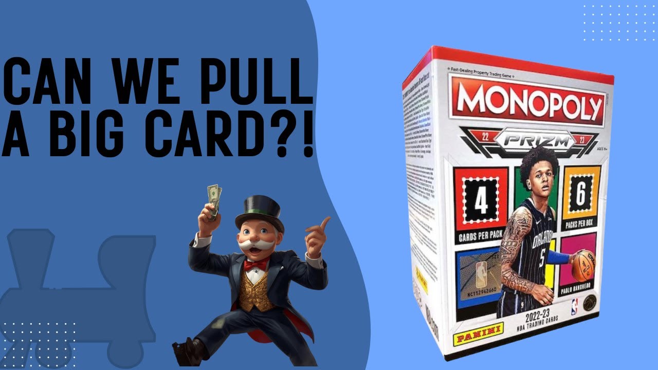 Открытие эксклюзивной коробки Panini с игрой NBA Monopoly.