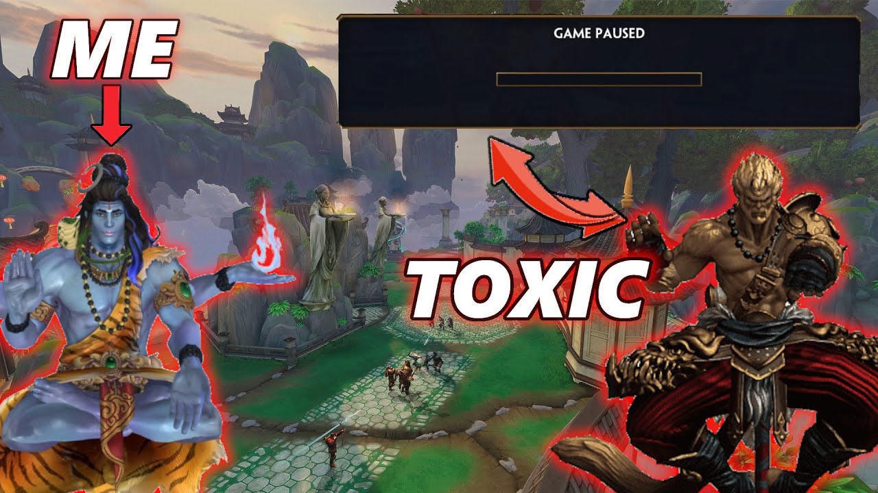 HE TRIED TO BE TOXIC, SO I KILLED HIM UNTIL HE SURRENDERED