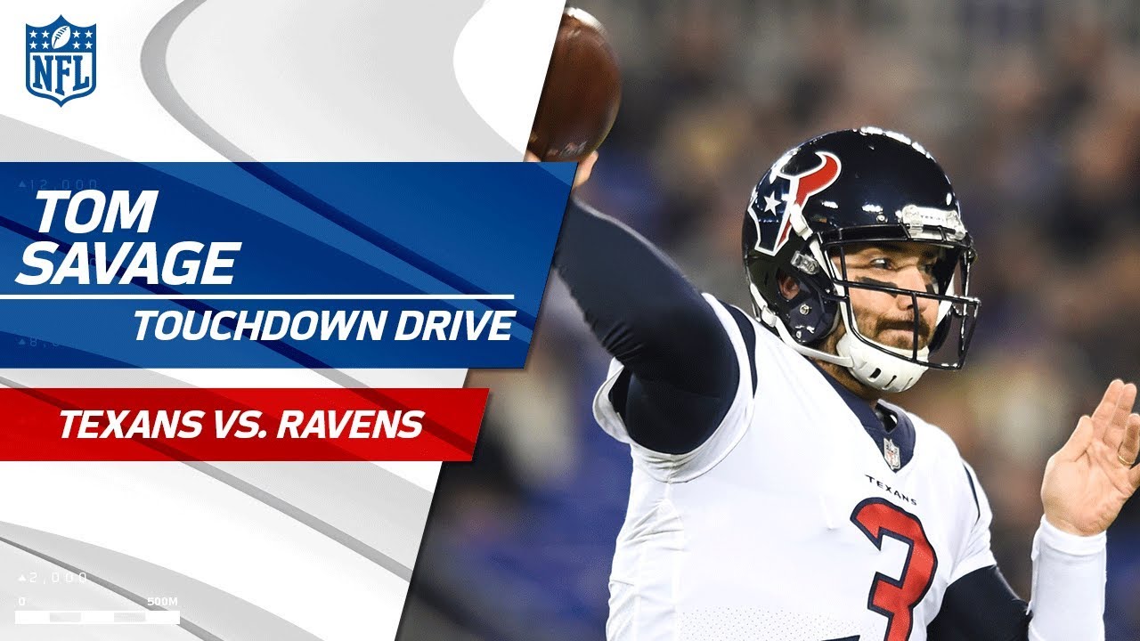 Tom Savage Leads Houston on Opening TD Drive! | Texans vs. Ravens | NFL Wk 12 Highlights