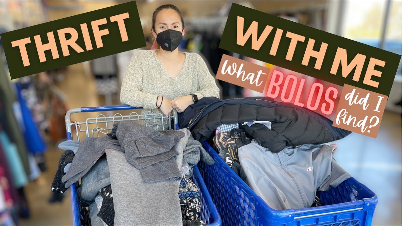 Becky Found Some BOLOS?!? Thrift With Me + Thrift Haul of Clothes to Resell On Poshmark & eBay!