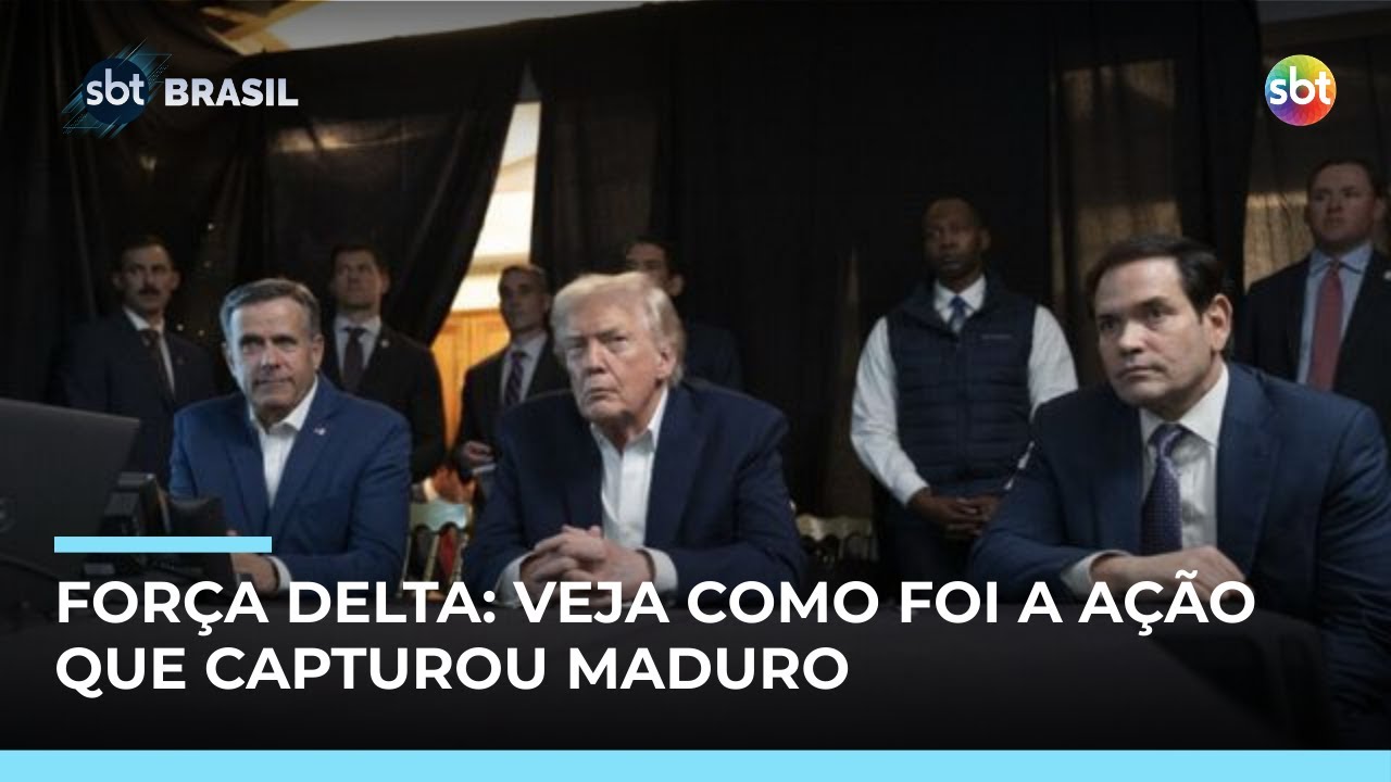 Força Delta: Veja como foi a operação secreta nos EUA que capturou Maduro na Venezuela | #SBTBrasil