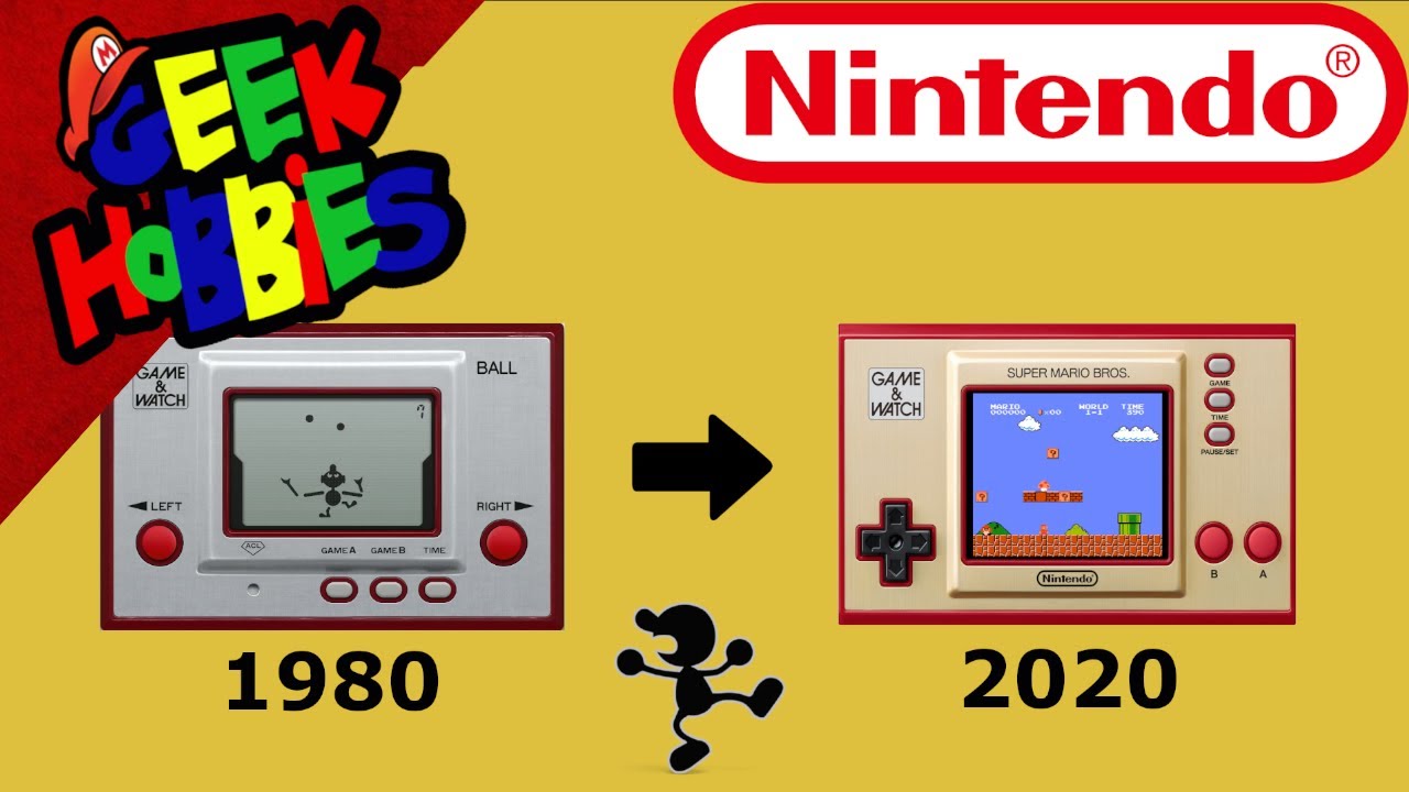 Evolução Game & Watch  [ 1980 / 2020 ]
