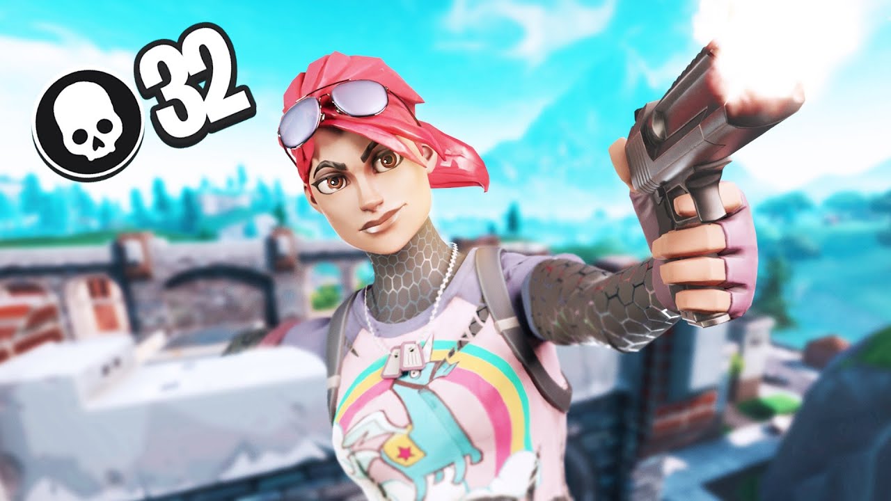32 KILL WIN! - INSANE SOLO vs SQUADS Game - Fortnite Battle Royale