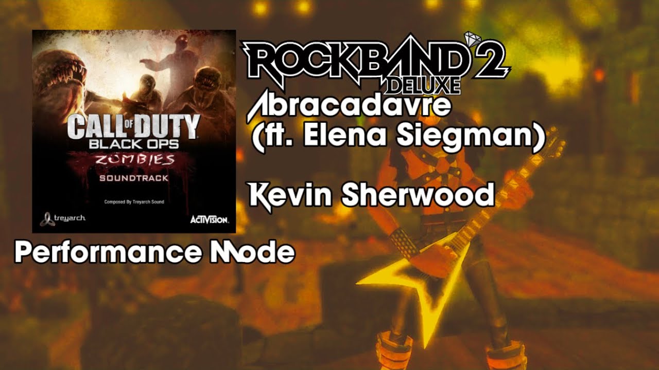 Rock Band 2 Deluxe: Kevin Sherwood - Abracadavre (ft. Elena Siegman) [Performance Mode]