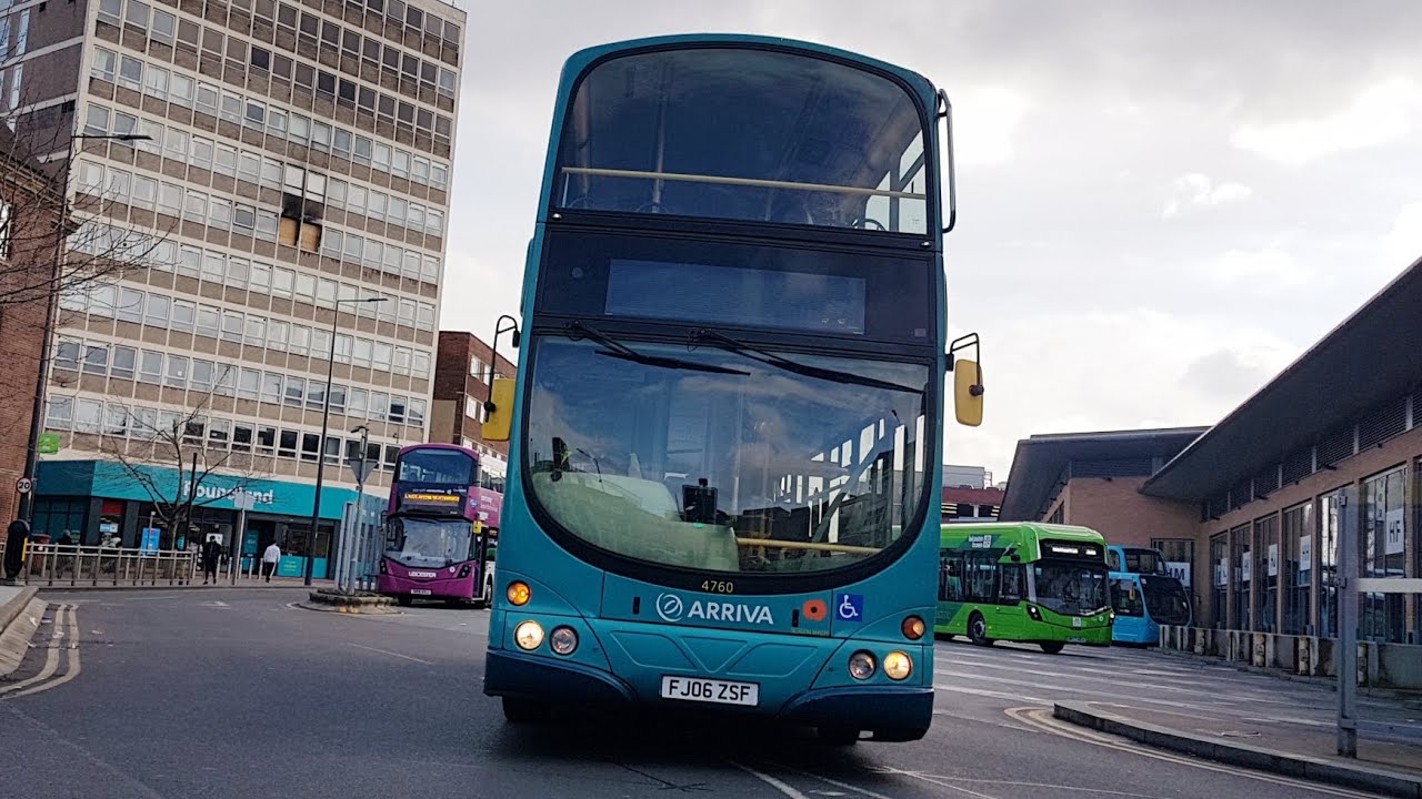 *NOT LONG LEFT* Ride on Arriva Midlands' VDL/DAF DB250 Wright Pulsar Gemini, 4760 (FJ06 ZSF)