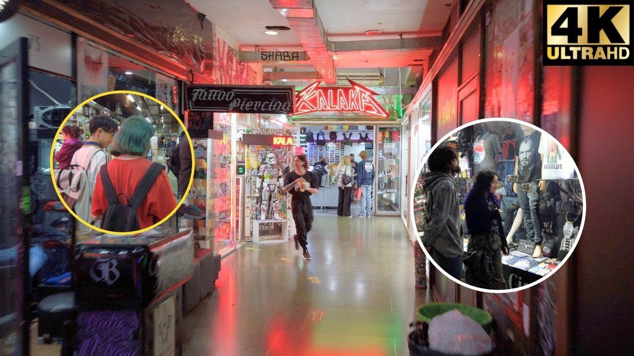 La BOND STREET en BUENOS AIRES - Galería CULTURA UNDER TATUAJES SKATE ARTE PURO 🎨🎭🖋️🛹 Walk Tour [4K]