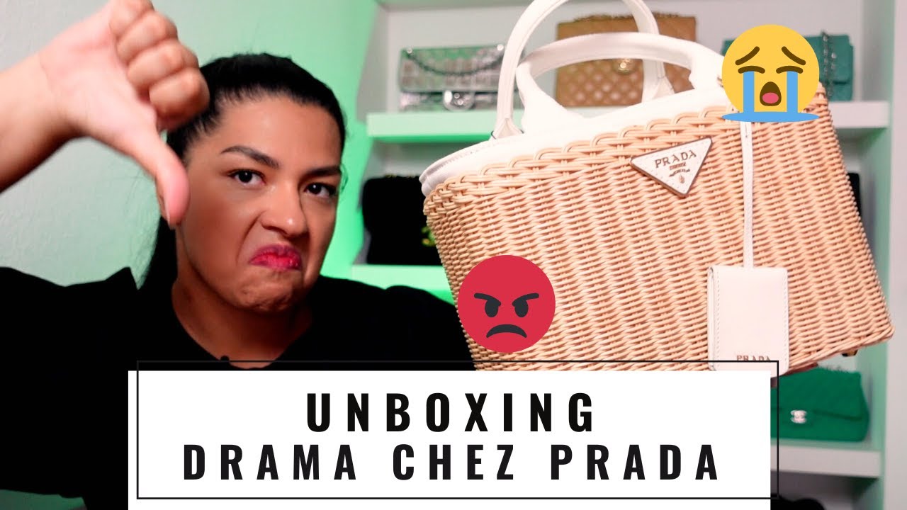 UNBOXING PRADA MIDOLLINO l SAC PRADA EN OSIER  l 31 JOURS D'UNBOXINGS 📦 JOUR 15