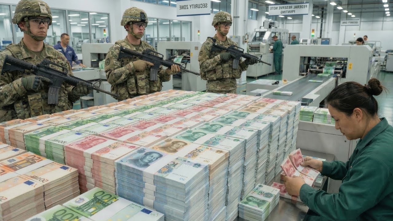 How Yuan Currency Is Made 🔐 | Advanced Banknote Printing & Anti-Counterfeit Tech