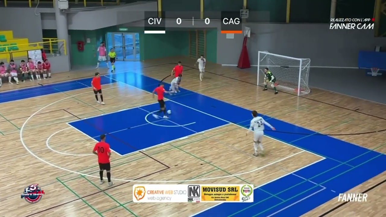 🎥Futsal Academy Civitavecchia 🆚 Città di Cagliari | Highlights