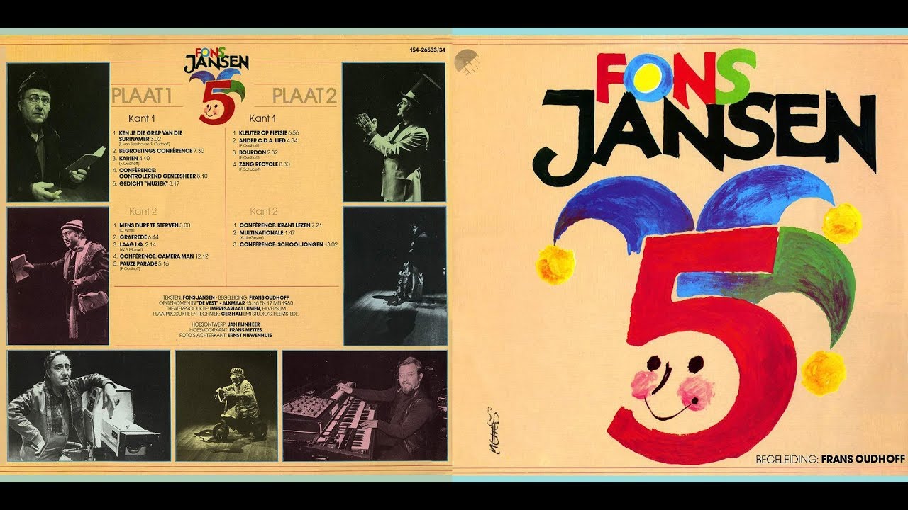 Fons Jansen 1975 - Fons Jansen 5 - TV Compilatie