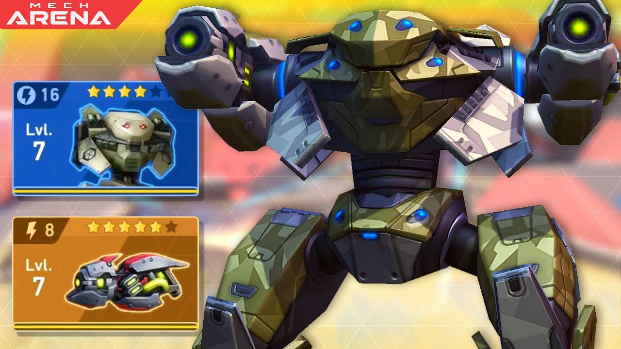 Ares with Pod Gun 8 🔥| Tanky Damage Dealer! | Mech Arena